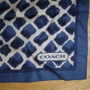Coach Silk Square Scarf 35”